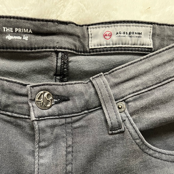 AG The Prima cigarette leg grey jeans - Picture 4 of 5